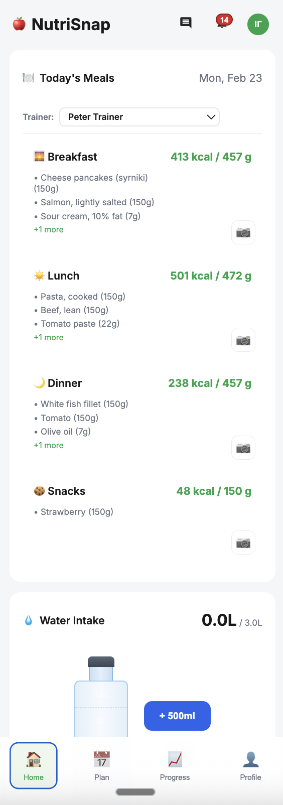 NutriSnap App